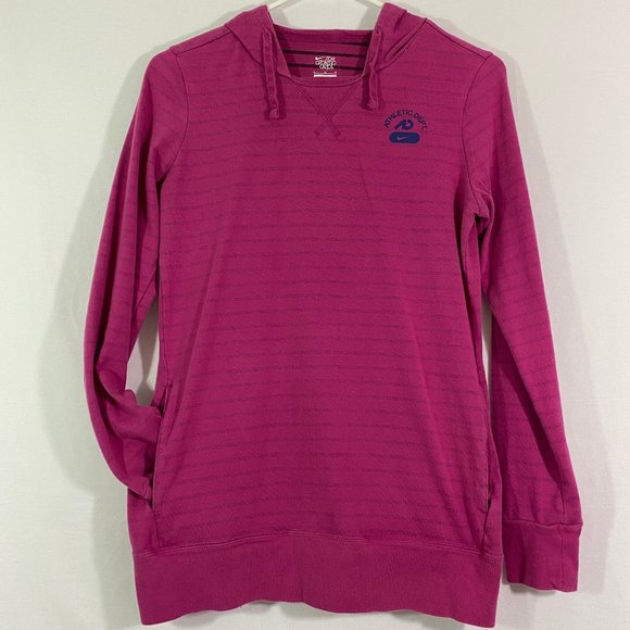 Nike Athletic Dept Striped Long Sleeve Hoodie - Picture 1 of 10